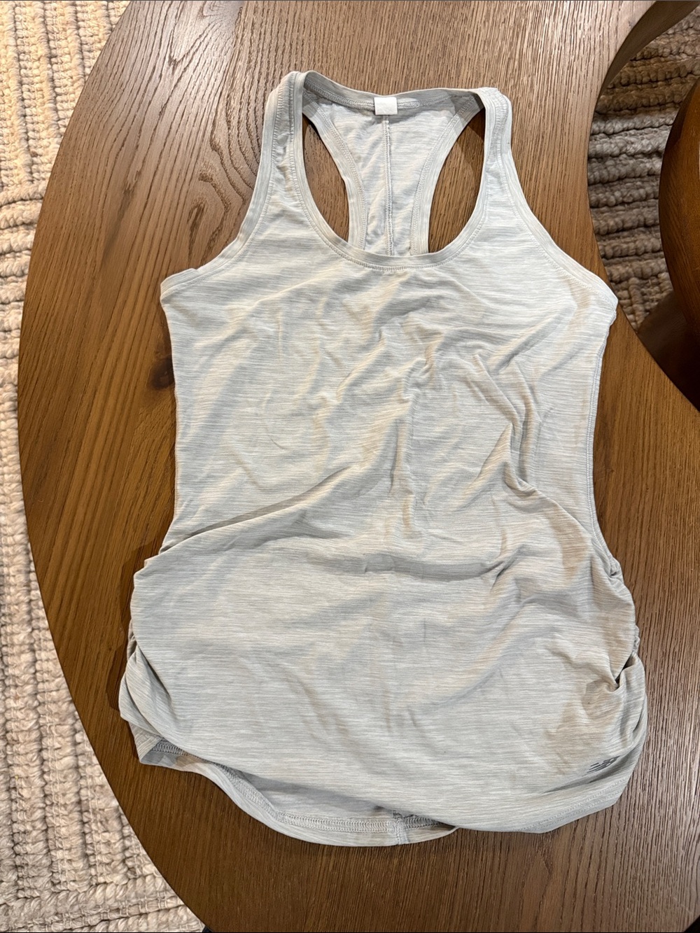 New balance cinched workout top